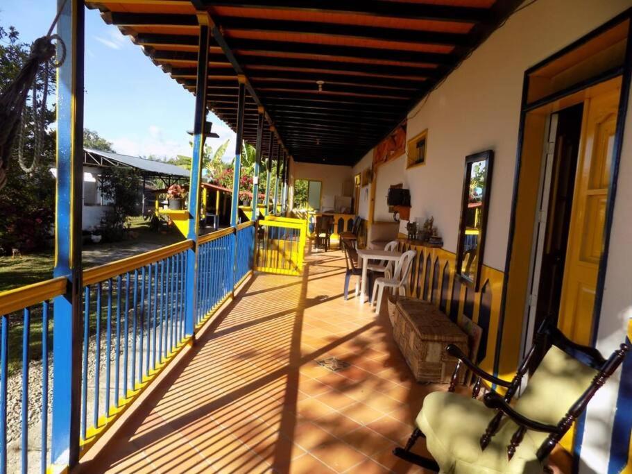 Casa Finca campesina Villa Luz Montenegro Esterno foto
