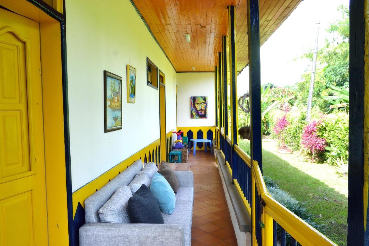 Casa Finca campesina Villa Luz Montenegro Esterno foto