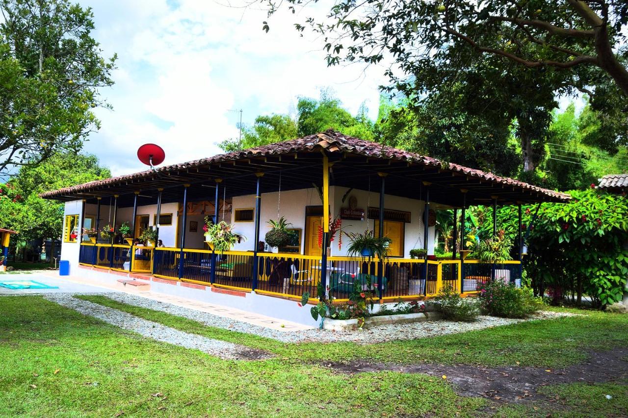 Casa Finca campesina Villa Luz Montenegro Esterno foto