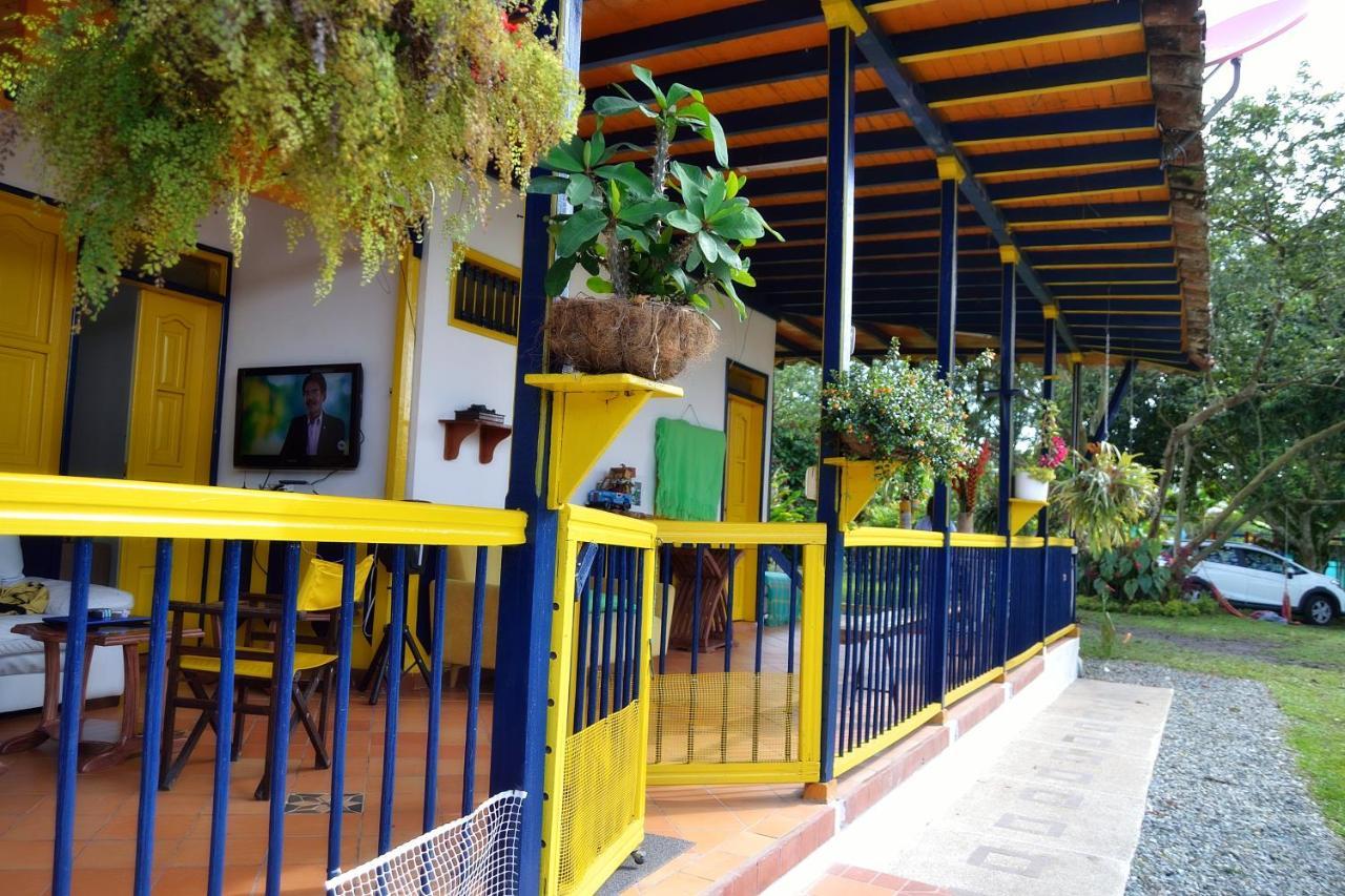 Casa Finca campesina Villa Luz Montenegro Esterno foto